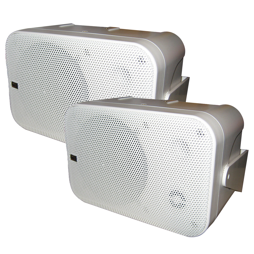 Poly-Planar MA-9060 100 Watt Box Speakers - White [MA9060W]