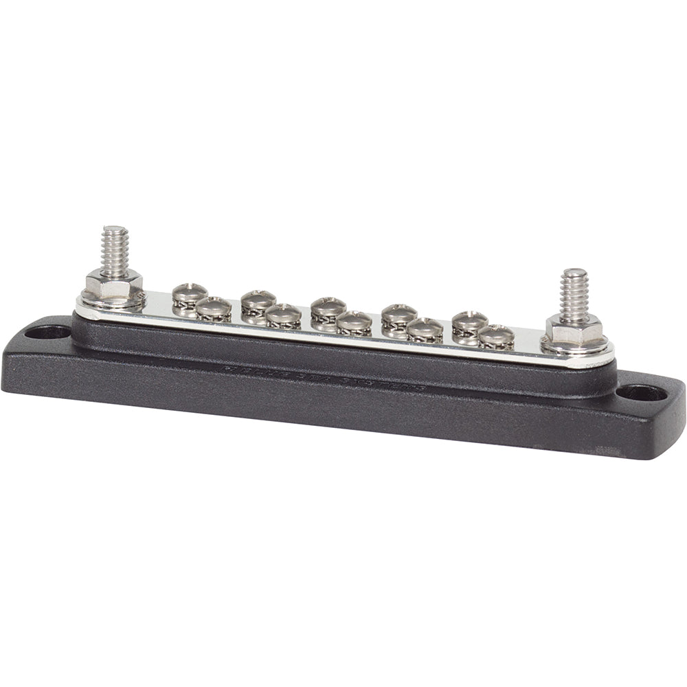 Blue Sea 2301 150AMP Common BusBar 10 x #8-32 Screw Terminal [2301]