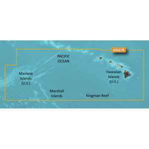 Garmin BlueChart g3 Vision HD - VUS027R - Hawaiian Islands - Mariana Islands - microSD/SD [010-C0728-00]
