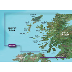 Garmin BlueChart g3 Vision HD - VEU006R - Scotland, West Coast - microSD/SD [010-C0765-00]