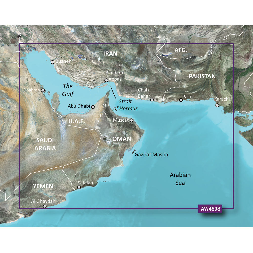 Garmin BlueChart g3 Vision HD - VAW450S - The Gulf - microSD/SD [010-C0758-00]