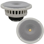 DC GOLD AUDIO N5C 5.25" Classic Series Speakers - 4 OHM - (Pair) White [N5C WHITE 4 OHM]