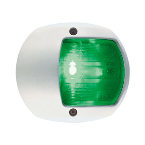 Perko LED Side Light - Green - 12V - White Plastic Housing [0170WSDDP3]