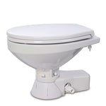 Jabsco Quiet Flush Raw Water Toilet - Regular Bowl - 12V [37245-4092]