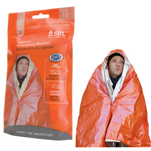 S.O.L. Survive Outdoors Longer Emergency Blanket [0140-1222]