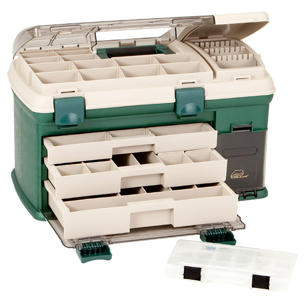 Plano 3-Drawer Tackle Box XL - Green/Beige [737002]