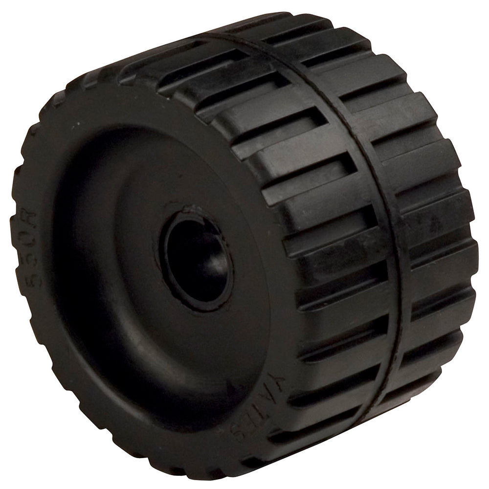 C.E. Smith Ribbed Wobble Roller 5-7/8"ID w/Bushing Black [29535]