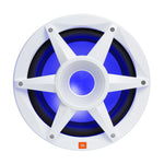 JBL 10" Marine RGB Passive Subwoofer - White Stadium Series [STADIUMMW1000AM]