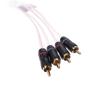 FUSION Performance RCA Cable - 4 Channel - 12 [010-12619-00]