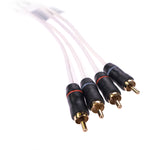 FUSION Performance RCA Cable - 4 Channel - 25 [010-12620-00]