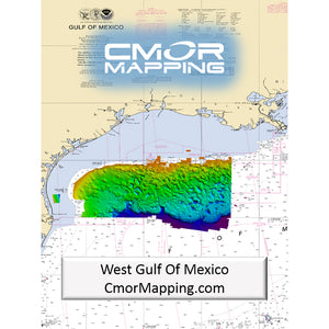 CMOR Mapping West Gulf of Mexico f/Simrad, Lowrance, BG  Mercury [WGOM001S]