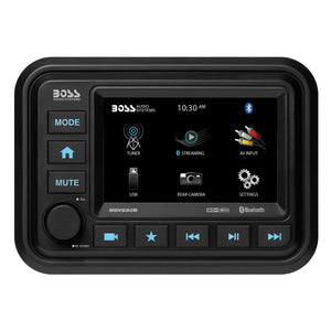 Boss Audio MGV550B Marine Stereo w/AM/FM/BT/Rear Camera [MGV550B]