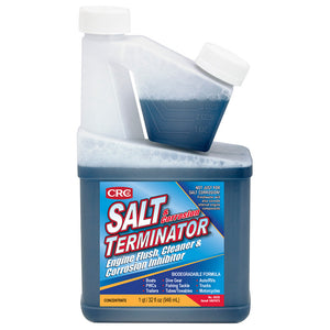 CRC SX32 Salt Terminator Engine Flush, Cleaner  Corrosion Inhibitor - 32 FL Oz [1007973]