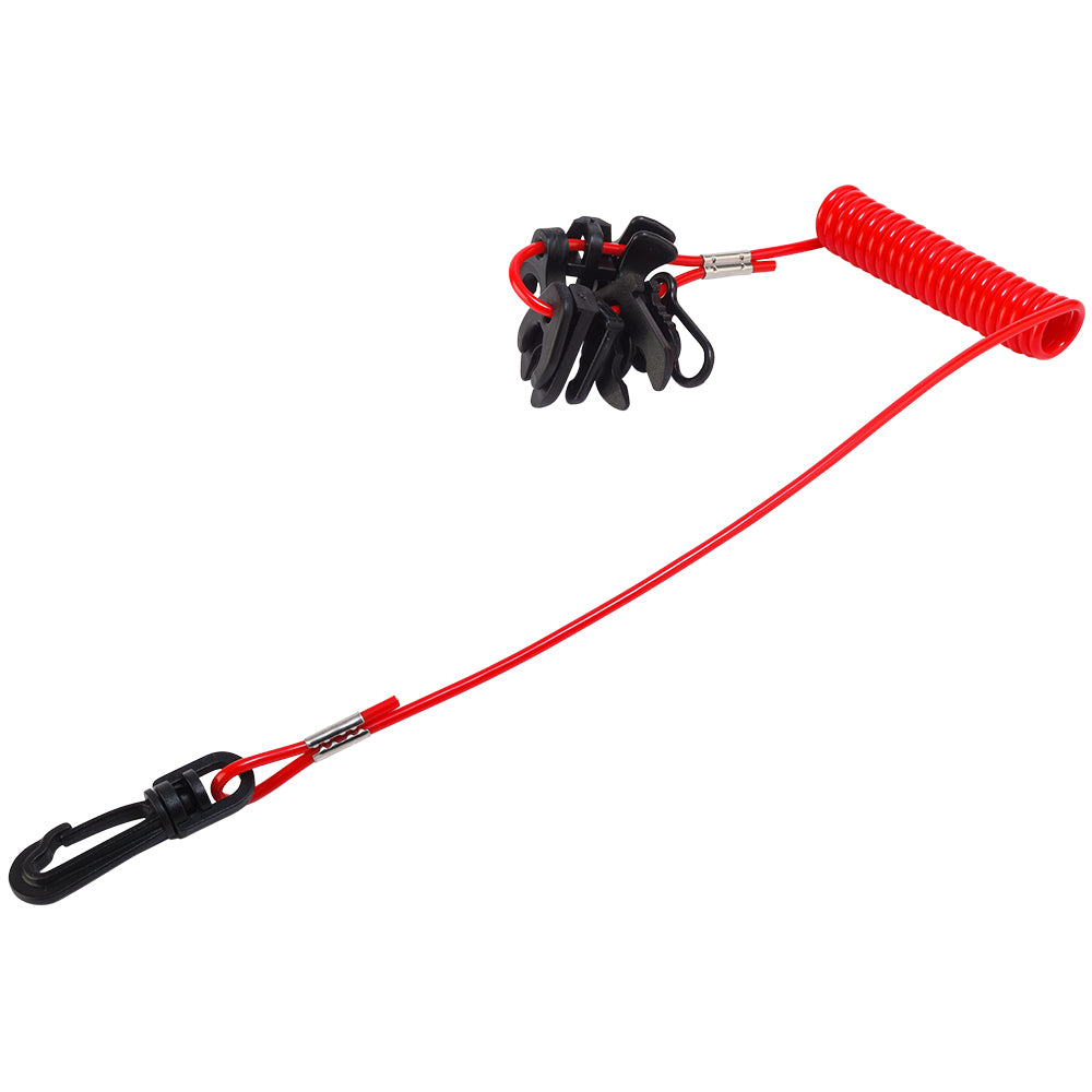 Sea-Dog 10 Key Kill Switch Universal Lanyard [420496-1]