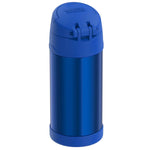 Thermos FUNtainer Stainless Steel Insulated Blue Water Bottle w/Straw - 12oz [F4019BL6]