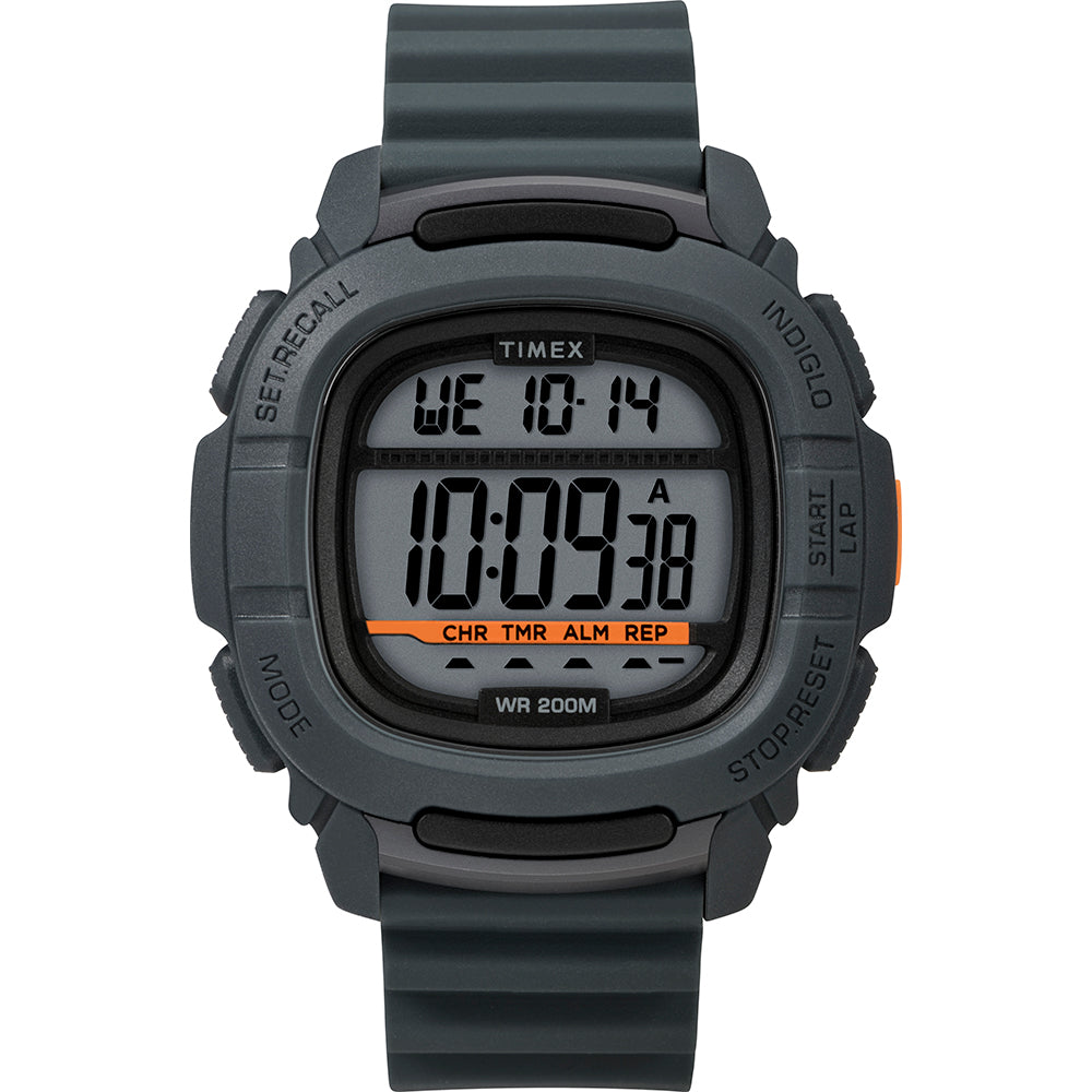 Timex DGTL BST.47 Boost Shock Watch - Grey/Orange [TW5M26700JV]