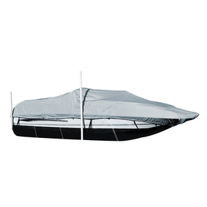 Carver Performance Poly-Guard Styled-to-Fit Boat Cover f/21.5 Sterndrive Deck Boats w/Walk-Thru Windshield - Grey [95121P-10]