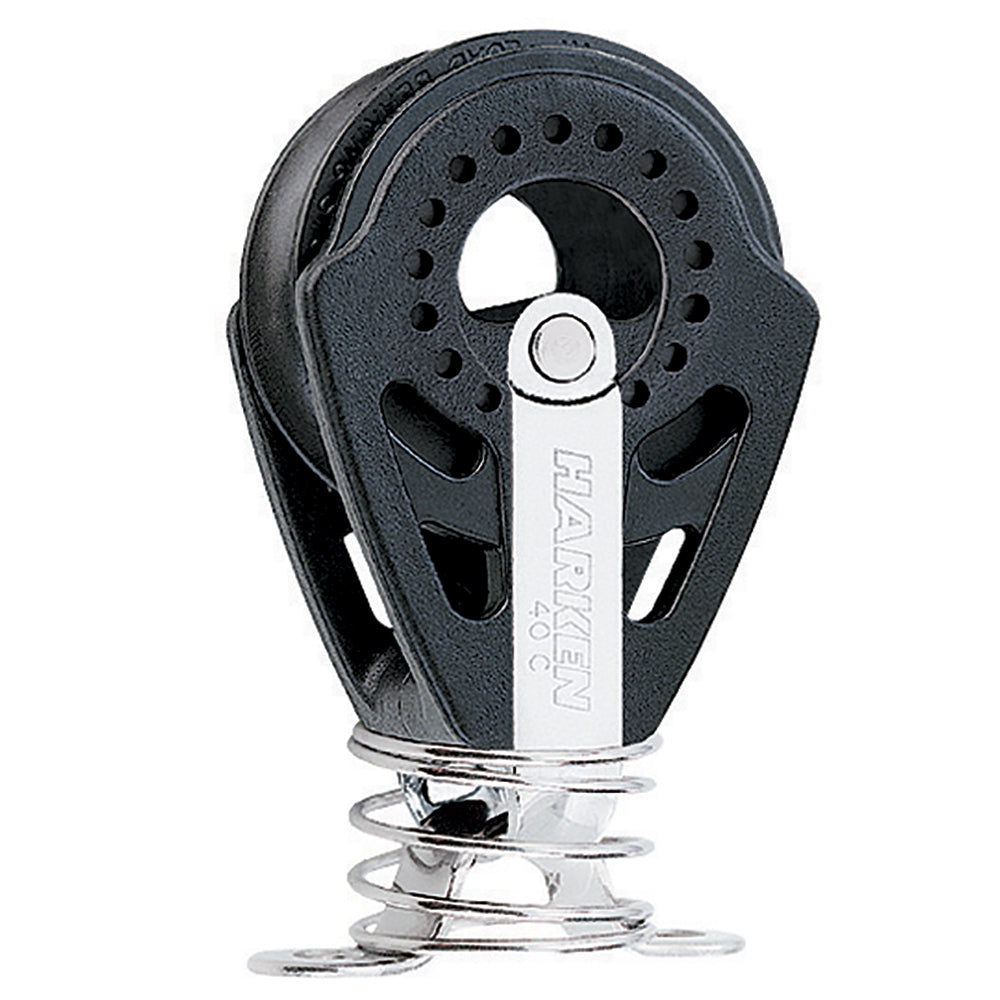 Harken 40mm Carbo Block w/Spring  Eyestrap [2652]