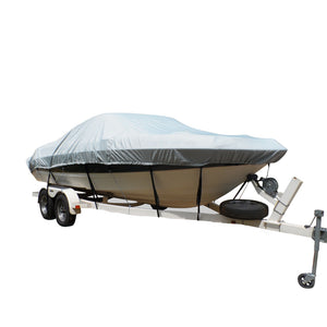 Carver Flex-Fit PRO Polyester Size 9 Boat Cover f/Pontoon Boats - Grey [79009]