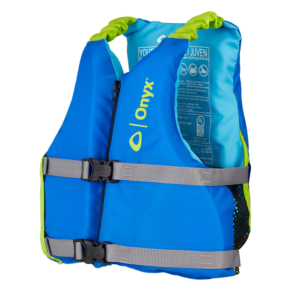 Onyx Youth Universal Paddle Vest - Blue [121900-500-002-21]