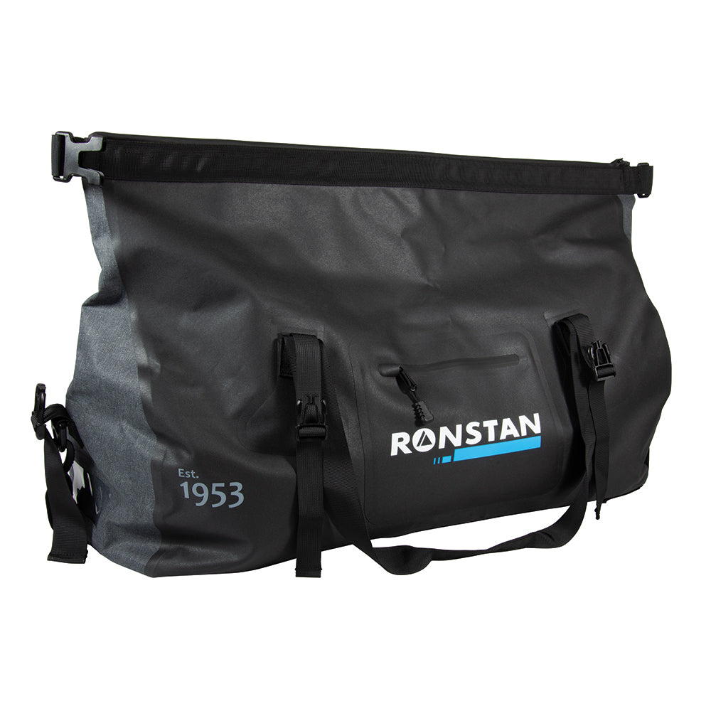 Ronstan Dry Roll Top - 55L Crew Bag - Black  Grey [RF4015]