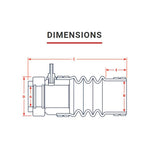 PSS PRO Shaft Seal 2" Shaft  3" Tube [03-200-300]