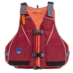 MTI Moxie Womens Life Jacket - Merlot/Coral - X-Small/Small [MV807M-XS/S-857]