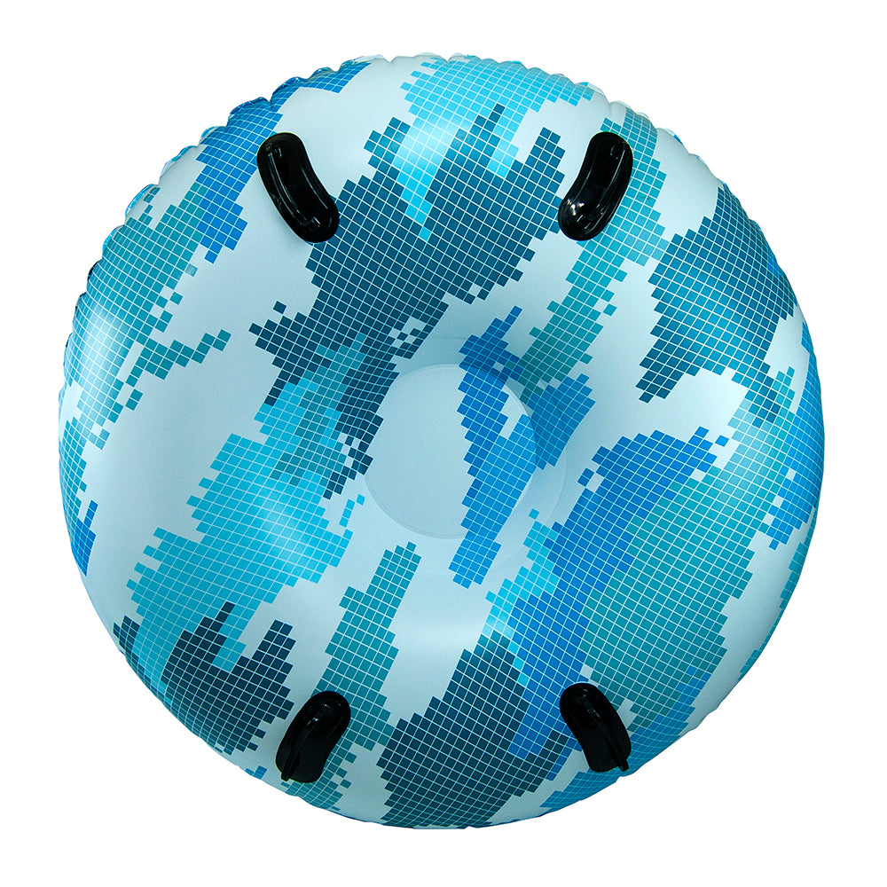 Aqua Leisure 48" Pipeline Sno Mega 2-Person Sno-Tube - Blue Camo [PST10891]