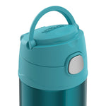 Thermos FUNtainer Stainless Steel Insulated Water Bottle with Straw - Teal [F4100TL6]