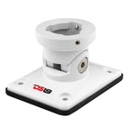 DS18 HYDRO Universal Flat Swivel Mount - White [FLMBPS/WHV2]