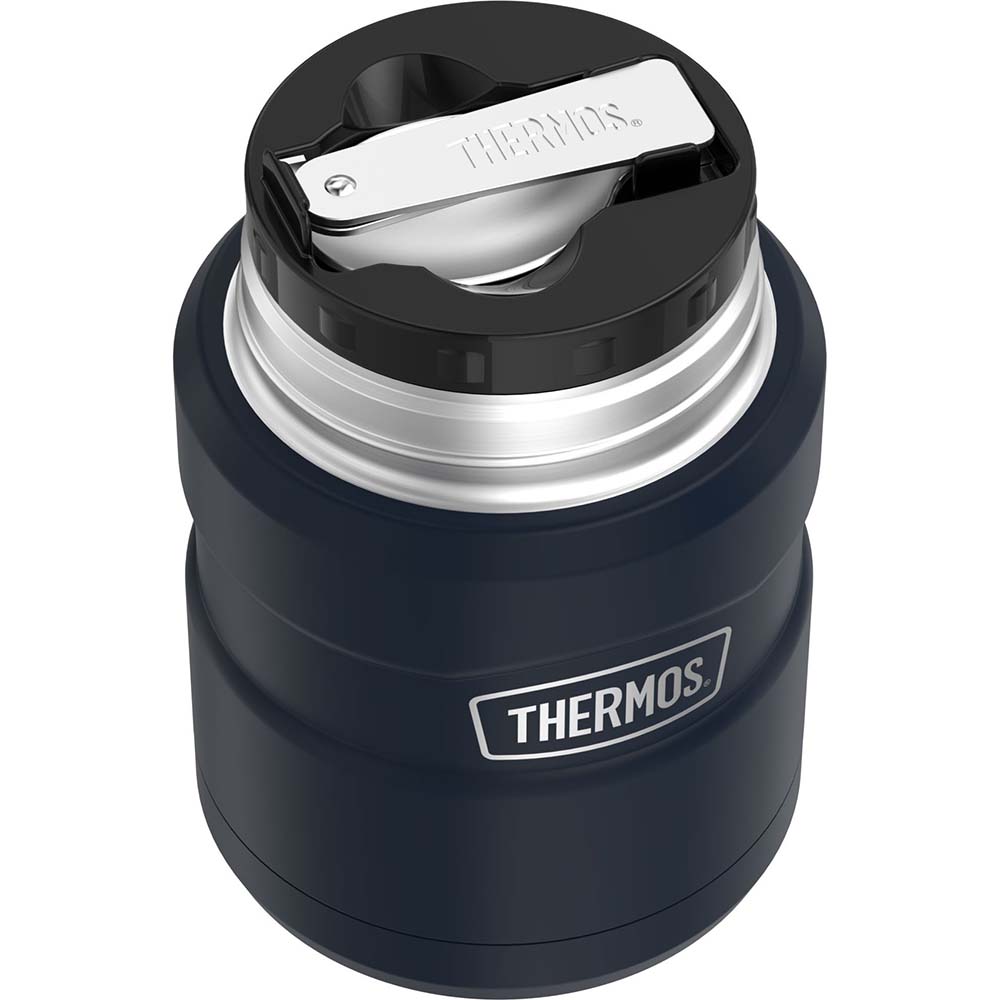 Thermos Stainless King Vacuum Insulated Stainless Steel Food Jar - 16oz - Matte Midnight Blue [SK3000MDB4]