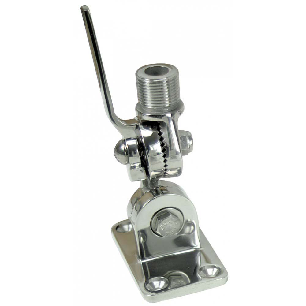 Whitecap Heavy-Duty Ratchet/Antenna Mount - 316 Stainless Steel [S-1802B]