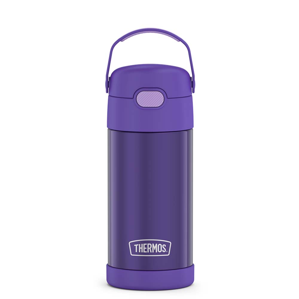 Thermos FUNtainer Stainless Steel Insulated Straw Bottle - 12oz - Purple [F4100PU6]