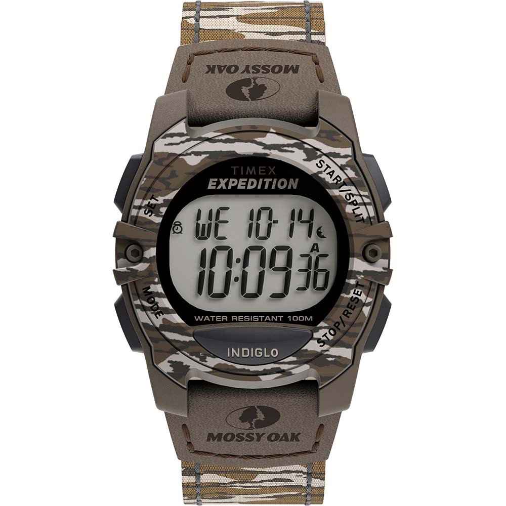 Timex Expedition Digital Cat 33mm - Mossy Oak - Quartz Canvas [TW4B19900]