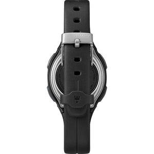 Timex IRONMAN Transit+ 33mm Resin Strap Activity  Heart Rate Watch - Black/Silver Tone [TW5M40500]