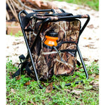 Camco Camping Stool Backpack Cooler - Camouflage [51908]